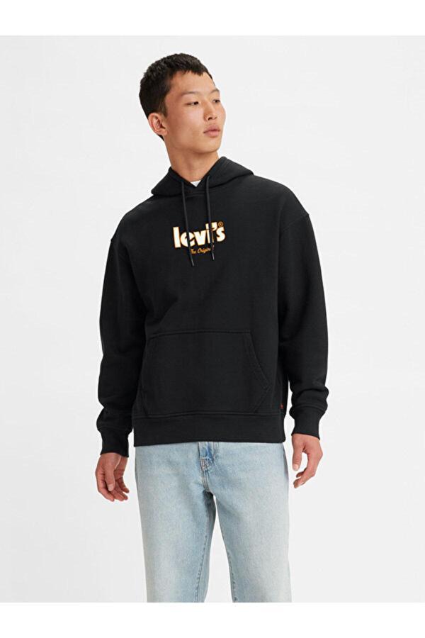 Relaxed Fit Graphic Hoodie - Image 1