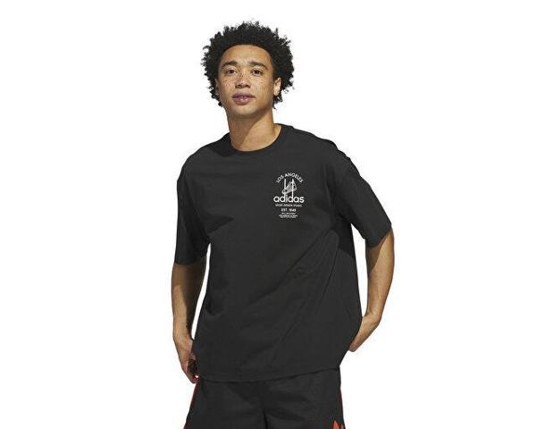 adidas Asd Fastbrk Tee Unisex Günlük Tişört JW6644 Siyah - Image 1