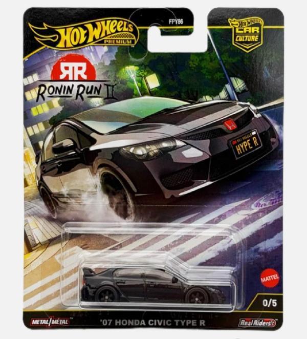Hot Wheels ‘07 Honda Civic Type Car Culture Ronin Run II CHASE - Image 1
