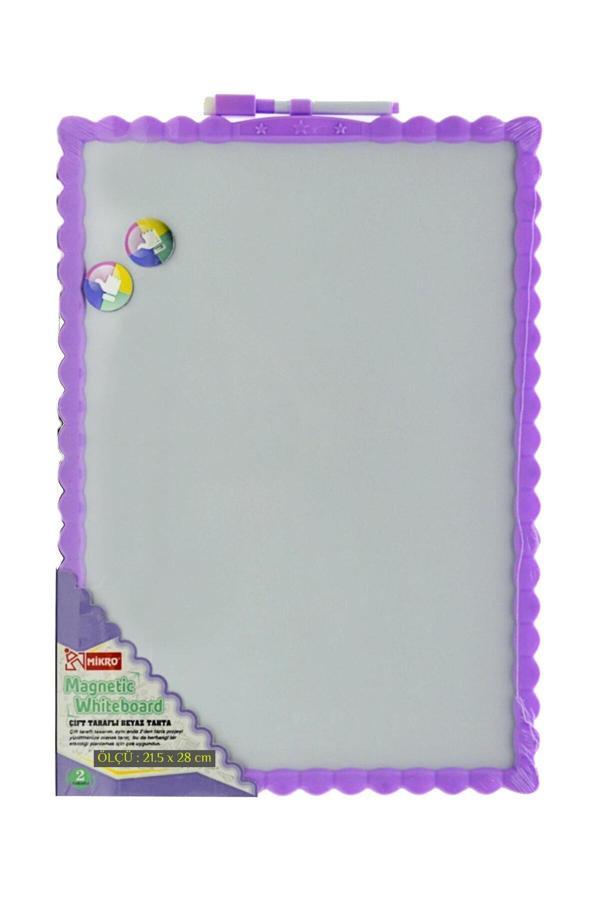 21.5x28  Çift Taraflı Manyetik Yazı Tahtası (JL-115) - Image 1