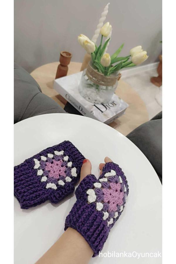 Hobilanka El Örgüsü Eldiven - Image 1