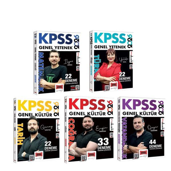 Yargı Yayınları 2026 KPSS Tamamı Çözümlü Deneme Seti 5 Kitap - Yargı Yayınları - Image 1