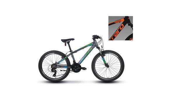 CARRARO FORCE 400 ERKEK DAĞ BİSİKLETİ 325H V 24 JANT 21 VİTES ANTRASİT TURUNCU BEYAZ - Image 1