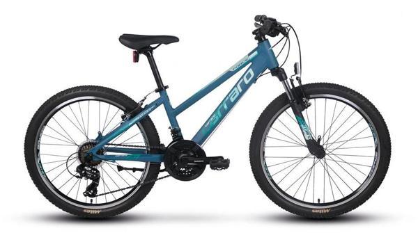 CARRARO FORCE 401 KADIN DAĞ BİSİKLETİ 325H V 24 JANT 21 VİTES MAT TURKUAZ BEYAZ - Image 1