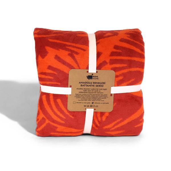 Bigghome Doğa Çift Kişilik Battaniye 200 x 220 cm - Image 1