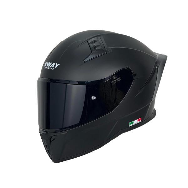 KASK SWAY SW 869 MATT BLACK (siyah camlı) - Image 1