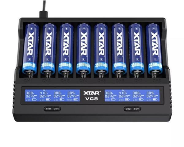 VC8 Sekizli Li-ion / NI-CD / NI-MH Pil Şarj Cihazı - Image 1