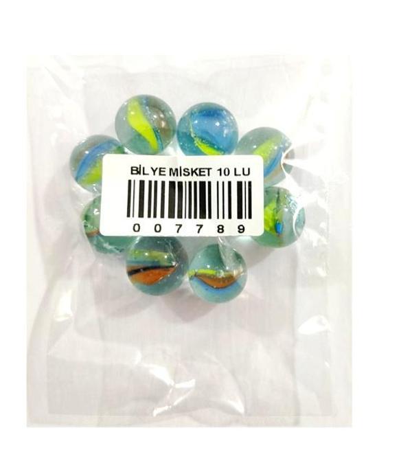 Bilye Misket 10 lu - 3 paket - Image 1