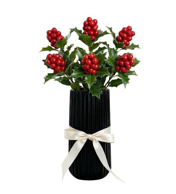 Siyah Vazoda Kokina Çiçeği	 - Image 1