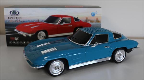 EVERTON RT-1956 Zümrüt Yeşili (Emerald) Arabalı  Bluetooth Fm-Usb-Tf-Aux Şarjlı Nostaljik Radyo - Image 1