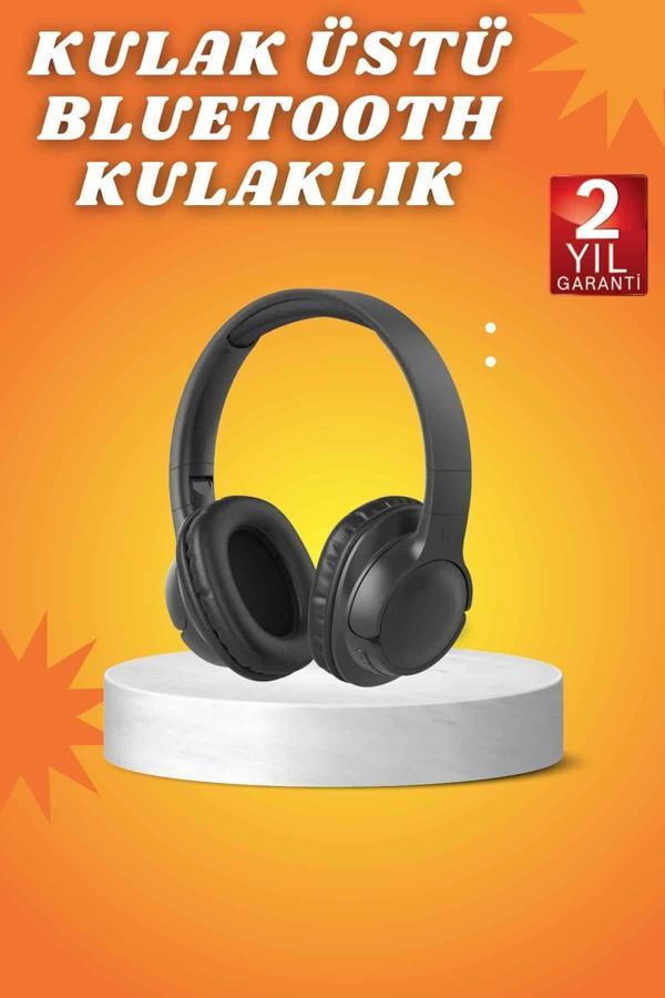 Kablosuz Bluetooth Kulaklık Kulak Üstü Mikrofonlu 5.0 Bluetooth ANC Özelliği - Image 1