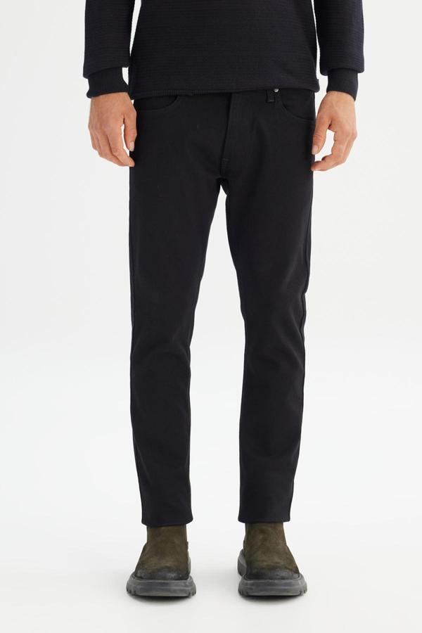 Lee Luke Pamuklu Slim Fit Normal Bel Dar Paça Jeans Erkek Kot Pantolon ML719HFAE 001 SİYAH - Image 1