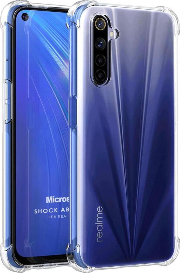 Microsonic Realme 5i Kılıf Shock Absorbing Şeffaf - Image 1