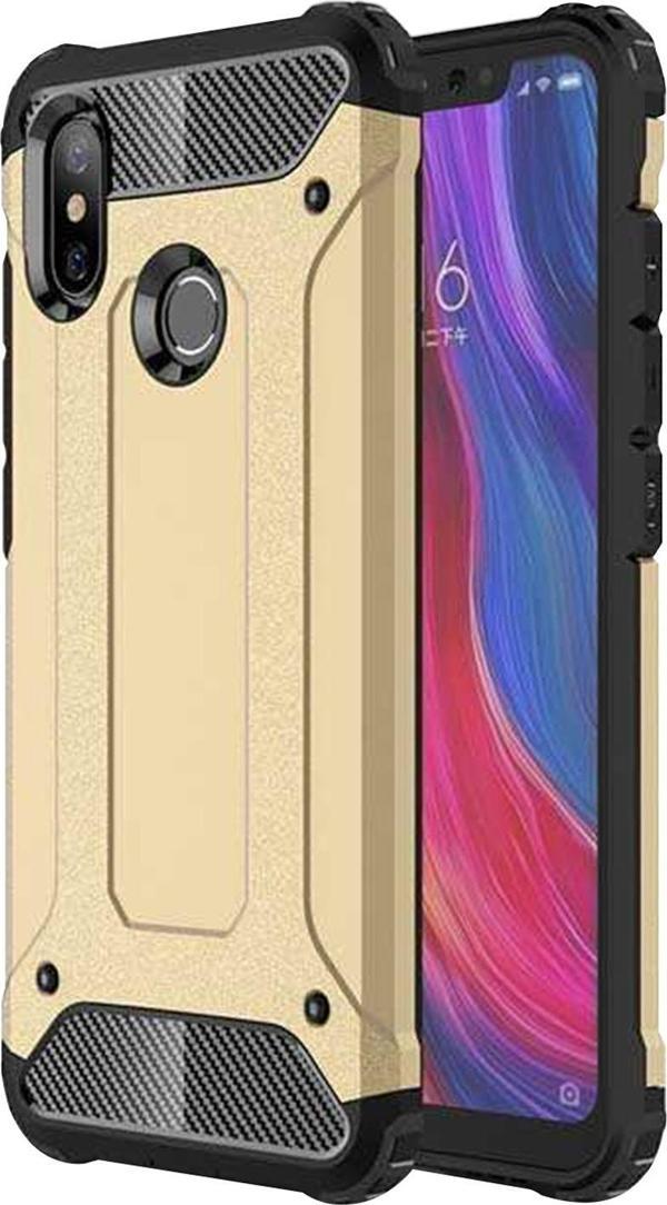 Microsonic Xiaomi Mi A2 (Mi 6X) Kılıf Rugged Armor Gold - Image 1