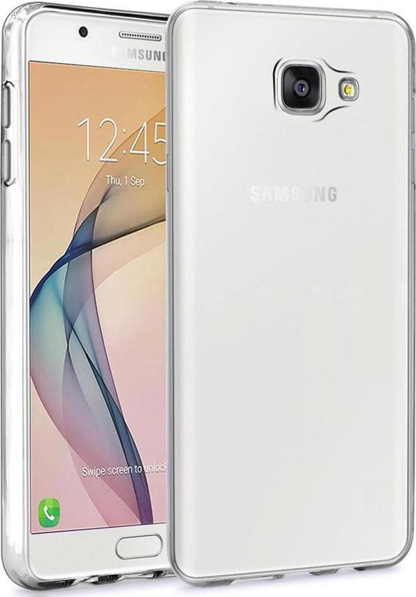 Microsonic Samsung Galaxy J7 Prime 2 Kılıf Transparent Soft Beyaz - Image 1