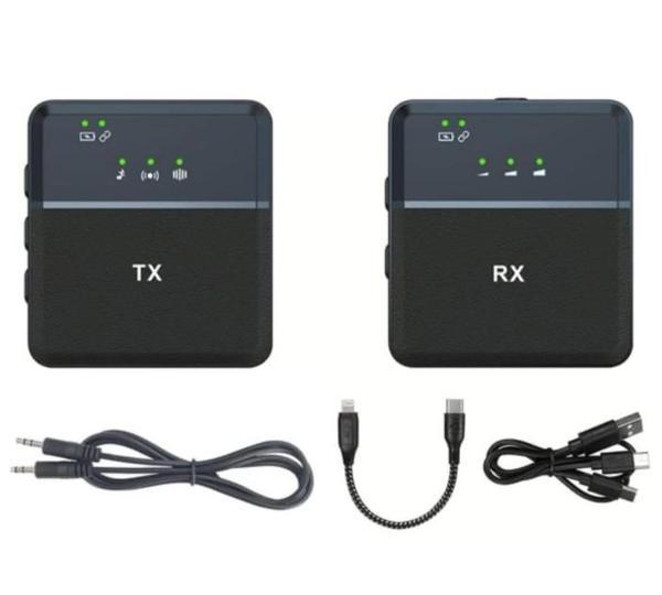 ZR558 Sx9 Rx Tx Lightning Type-C Aux Mikrofon - Image 1