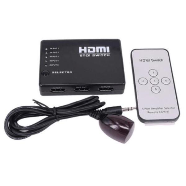 ZR274 501 Hdmı 5 Port Switch - Image 1