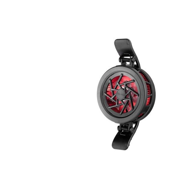 Telefon Soğutucu Fan Radyatör Magsafe Klips 2Kademe Rgb Siyah HDX4369 - Image 1