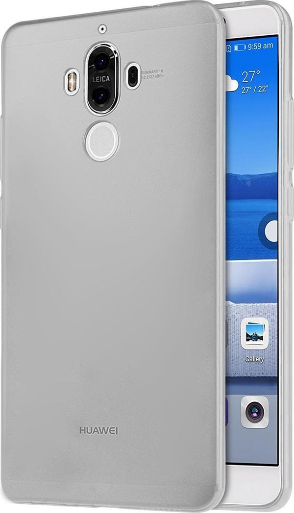 Microsonic Huawei Mate 10 Pro Kılıf Transparent Soft Beyaz - Image 1