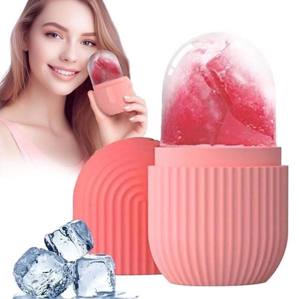 Yüz Ve Göz Altı İçin Silikon Buz Masaj Aleti - Soğuk Terapi buz silindiri - Image 1
