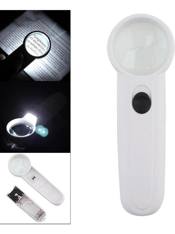 15x Çok Fonksiyonlu 2 Led Işıklı Taşınabilir El Büyüteç - Image 1