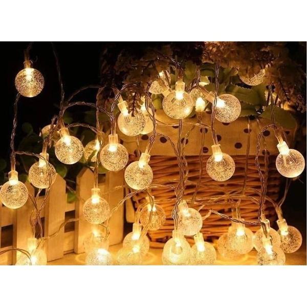 3M 20 Led Kristal Top Gün Işığı Pilli 2 Kademeli MZ-307 - Image 1