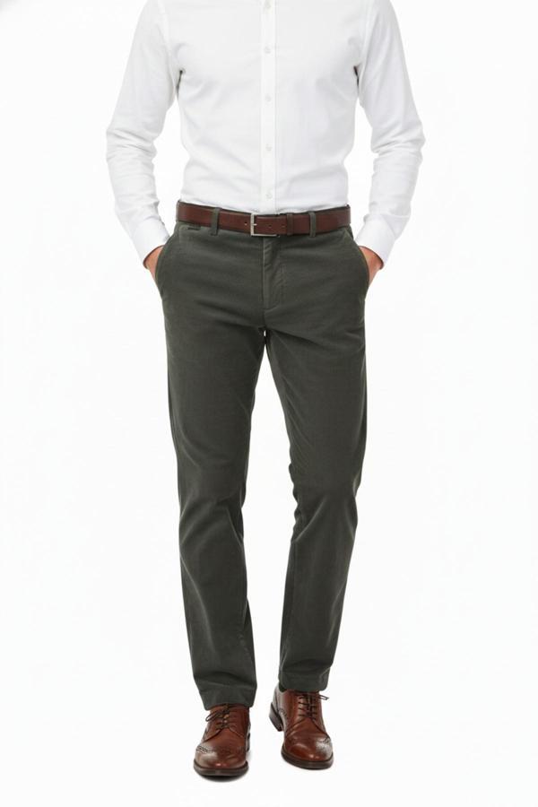 Erkek Kışlık Kadife Pantolon Klasik Kalıp BGL-ST04967 - Image 1