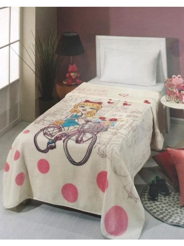 Mink Angel Tek Kişilik Battaniye - 160 x 220 cm - Image 1