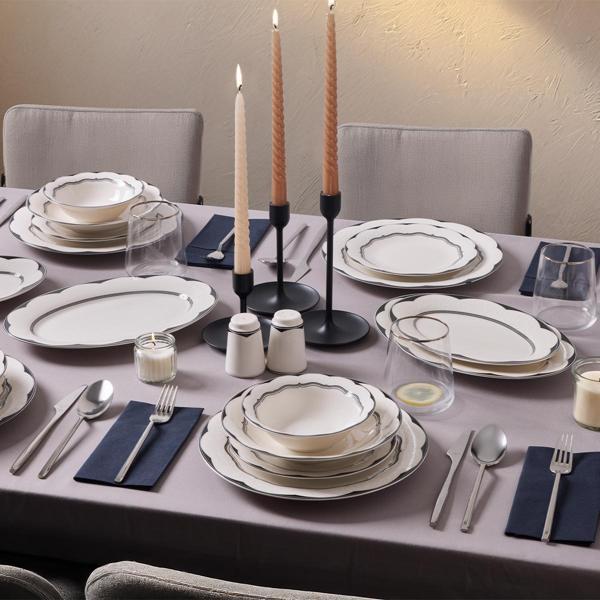 Aryıldız Minerva 30 Parça 6 Kişilik Yemek Takımı - Image 1