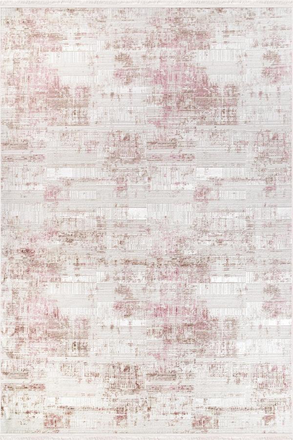 Verrino Halı Rose 02 Pudra Serisi Akrilik Salon Oturma Yatak Odası Halısı - Image 1