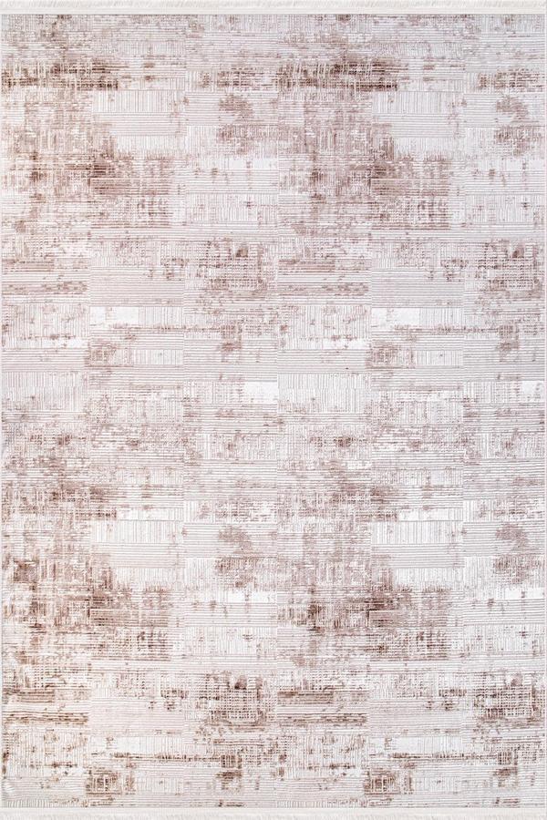 Verrino Halı Rose 04 Kahve Serisi Akrilik Salon Oturma Yatak Odası Halısı - Image 1