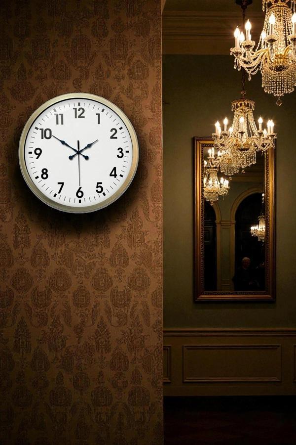 Zentime 40 Cm Eskitme Vintage Duvar Saati - Image 1