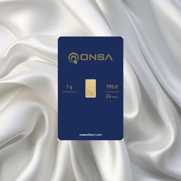 1 Gr 24 Ayar Onsa Gram Altın - Image 1