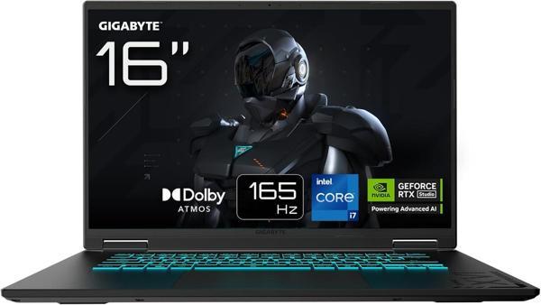 Gigabyte Gaming A16 CVHI3TR864SD Intel Core i7 13620H 32GB Ram 1TB SSD Nvidia GeForce RTX 5060 (8GB) 16" 165Hz Gaming Laptop - Image 1