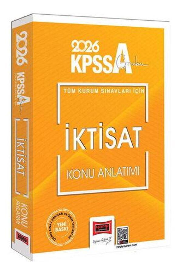 Yargı 2026 KPSS-A Grubu Tüm Kurum Sınavları İçin İktisat Konu Anlatımı Yargı Yayınları - Bi bigelio - Image 1