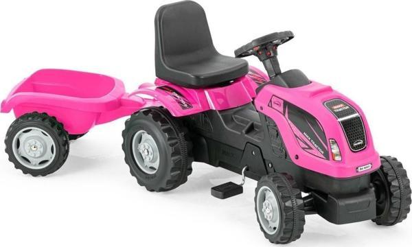 Micromax Römorklu Pembe Pedallı Traktör - Image 1