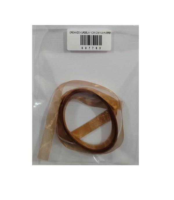 Organze Kurdela 1Cmx2M Kahverengi - 5 paket - Image 1