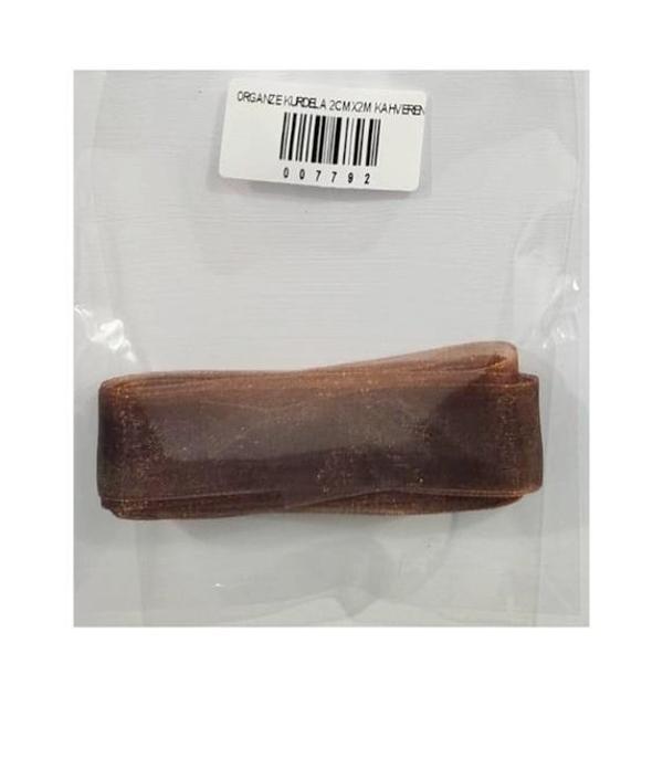 Organze Kurdela 2Cmx2M Kahverengi - 5 paket - Image 1