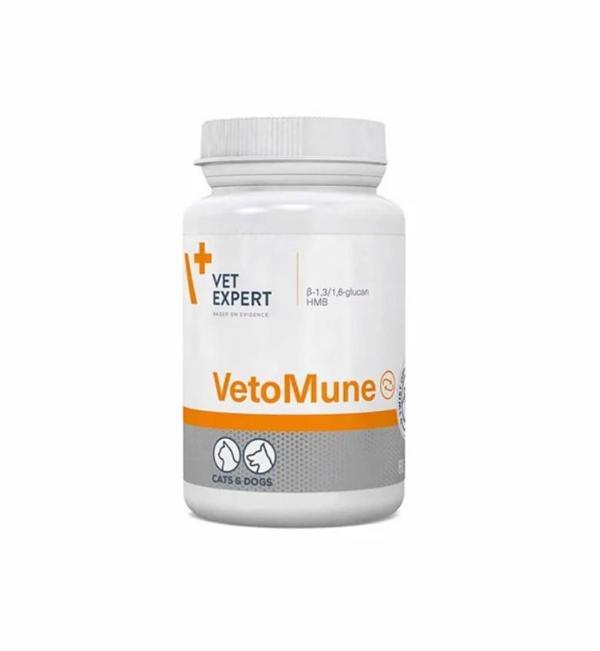 Vet Expert Vetomune Kedi ve Köpek Bağışıklık Sistemi Desteği Kapsül 60 Adet - Image 1