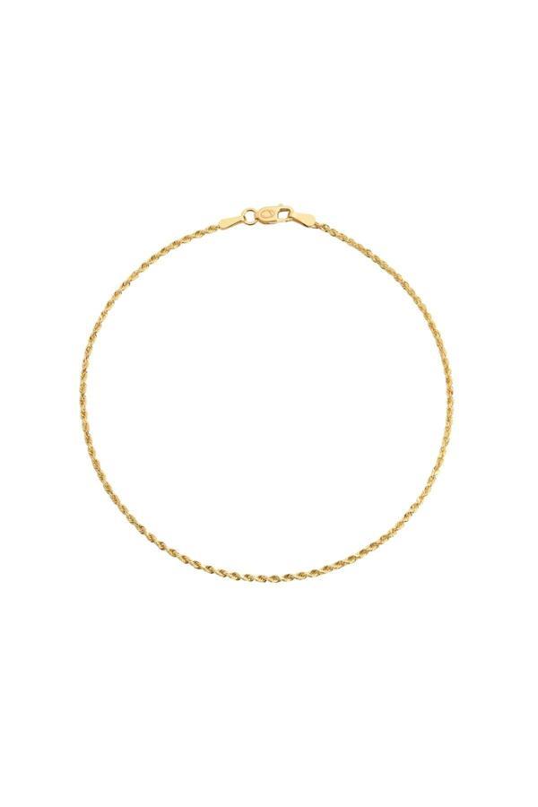 Burgu Zincir Altın Bileklik - Image 1