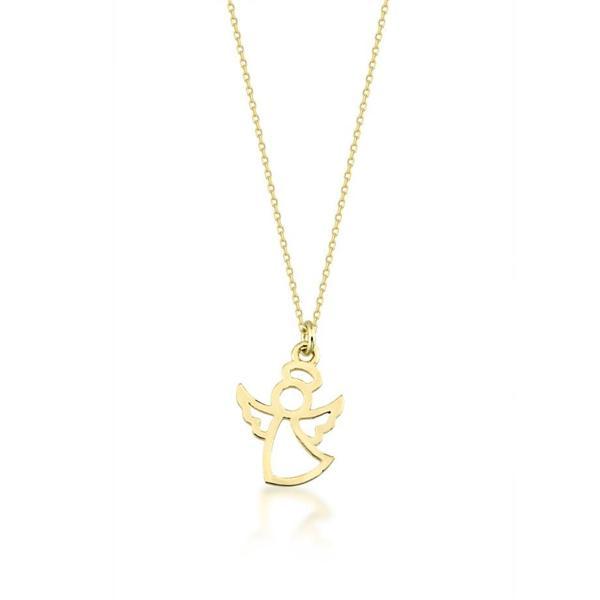 Melek Altın Kolye 14 Ayar - Image 1