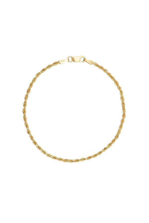 Burgu Zincir Altın Bileklik - Image 1