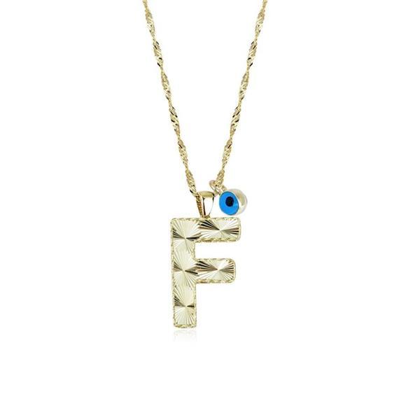 F Harf Altın Kolye - Image 1