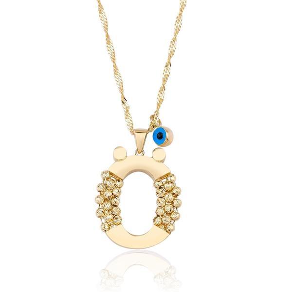 Ö Harf Altın Kolye 14 Ayar - Image 1