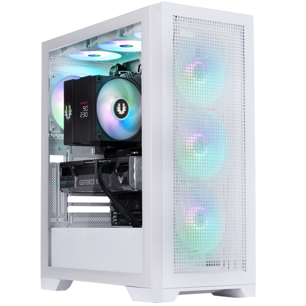 BitFenix MG953 850W 80+Bronze Tempered Glass FRGB USB 3.0 ATX Mid Tower Beyaz Kasa BFC-MGB85WWGSW-4F - Image 1