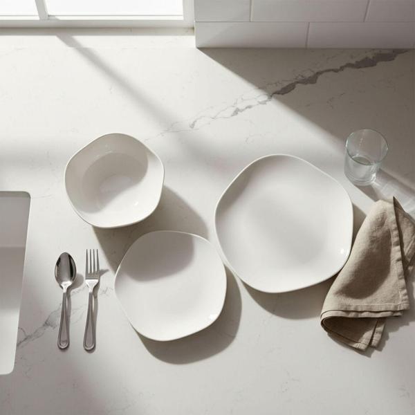 GÜRAL PORSELEN Ütopya 3 Parça Tek Kişilik Yemek Takımı - Image 1