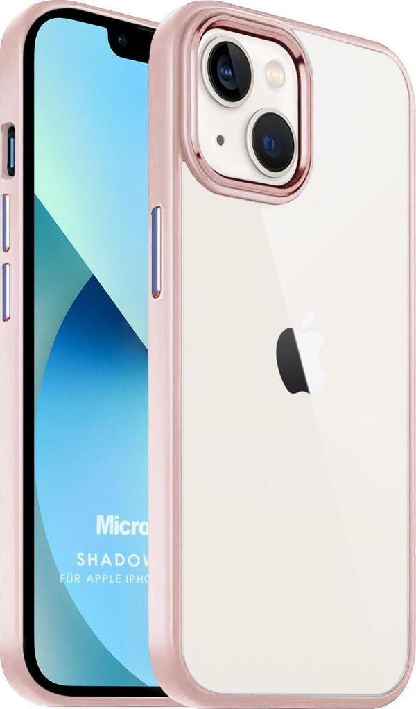 Microsonic Apple iPhone 13 Kılıf Shadow Planet Açık Pembe - Image 1