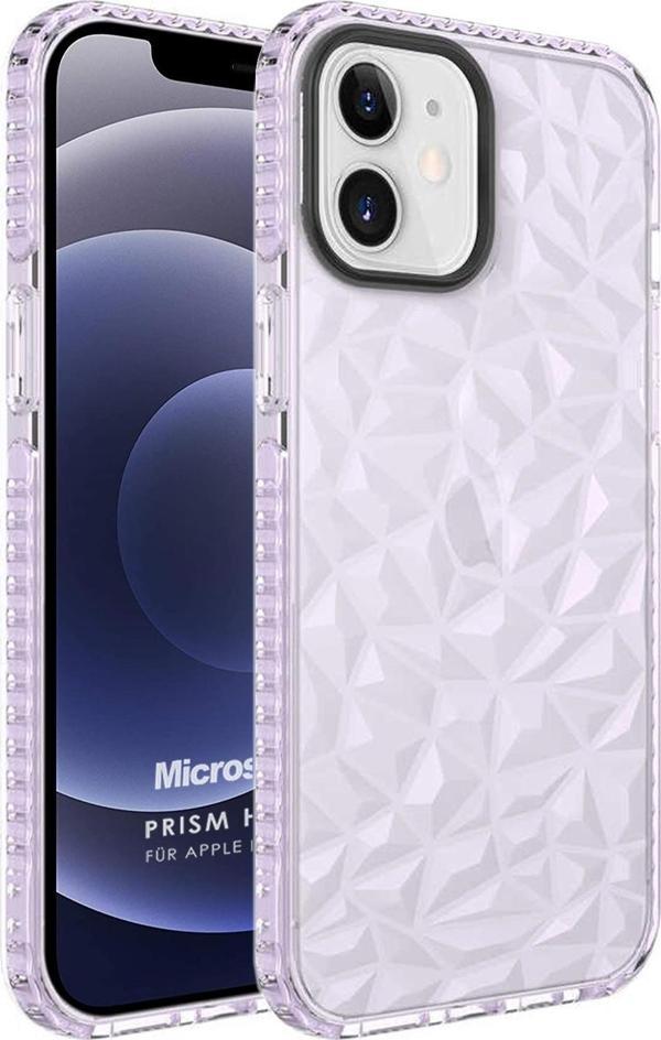 Microsonic Apple iPhone 12 Kılıf Prism Hybrid Mor - Image 1