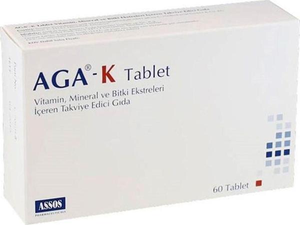 Assos AGA-K Takviye Edici Gıda 60 Tablet - Image 1