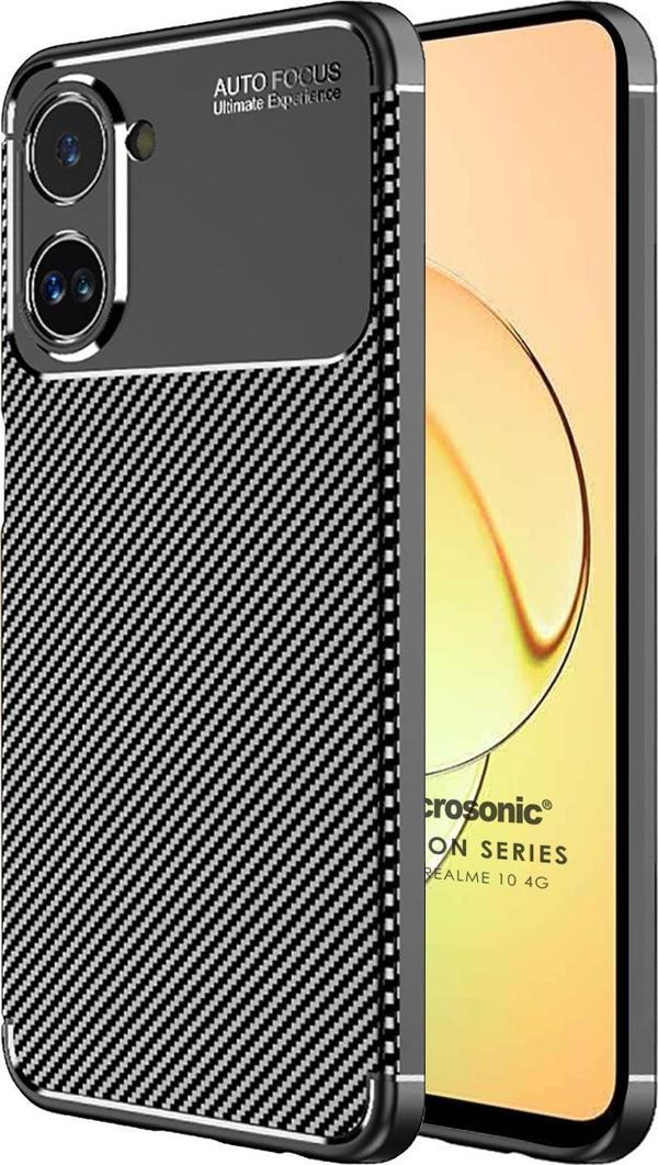 Microsonic Realme 10 4G Kılıf Legion Series Siyah - Image 1